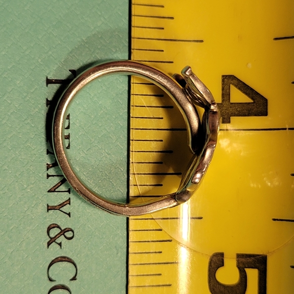 1885 Tiffany and Company IRIS Spoon Ring 57 - Picture 13 of 15